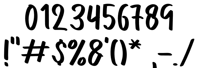 HEY LEMON Font OTHER CHARS