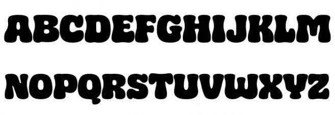 HEY LOUIE Font UPPERCASE