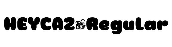 HEYCAZ-Regular  Free Fonts Download