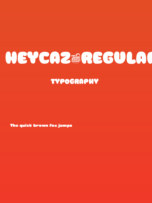 HEYCAZ-Regular Poster