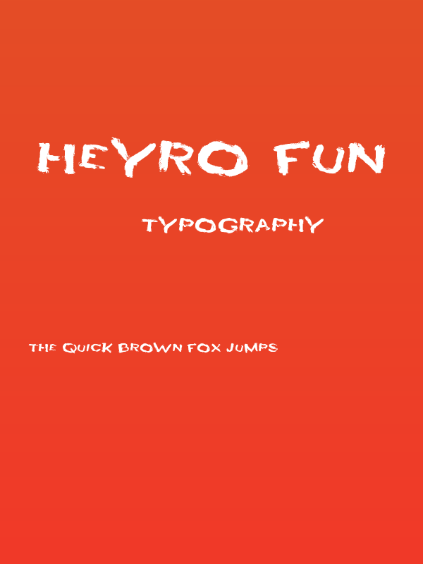 HEYRO fun Poster