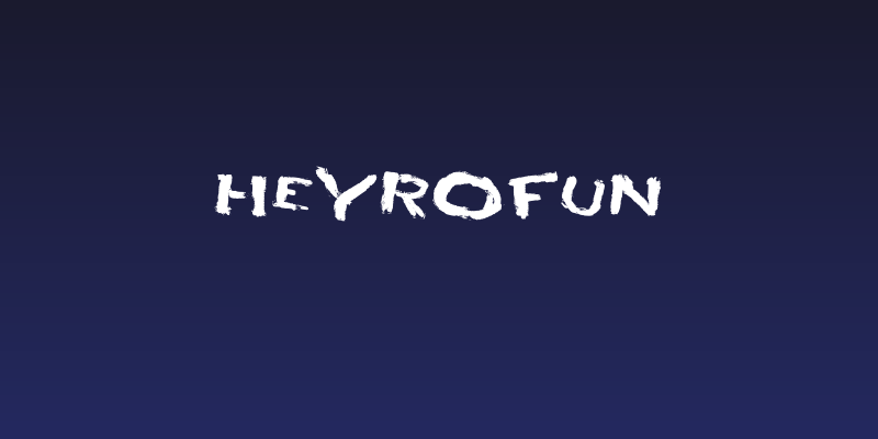 HEYROfun Social Header