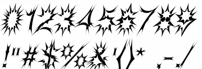 HEretica Oblique Font OTHER CHARS