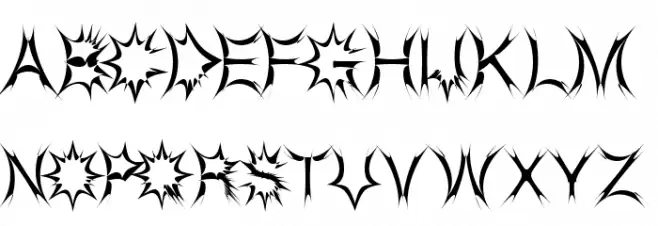 HEretica Fonte MAIÚSCULAS