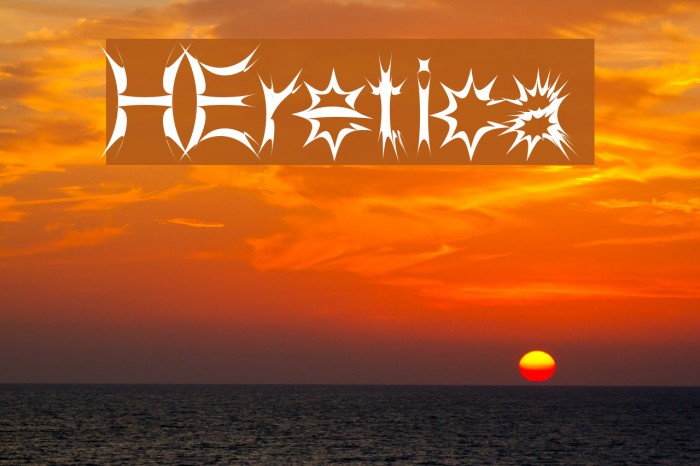 HEretica Font examples