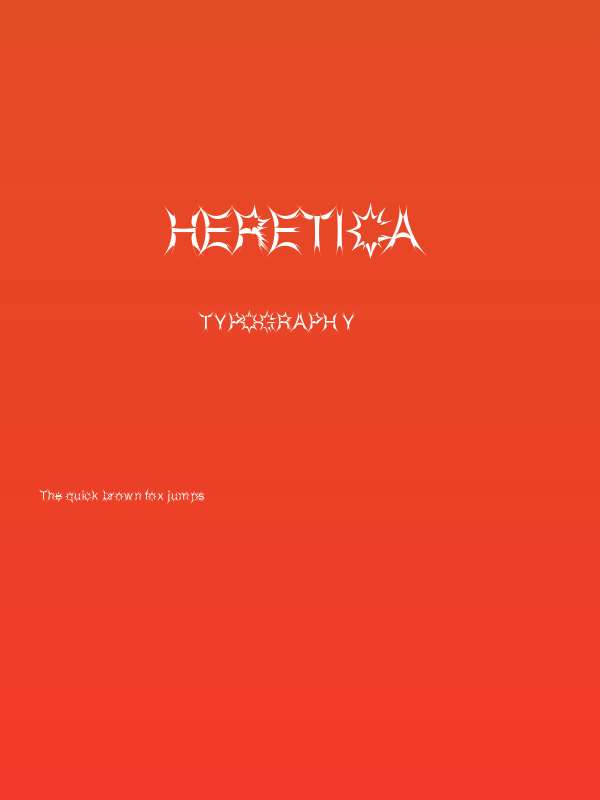 HEretica Poster