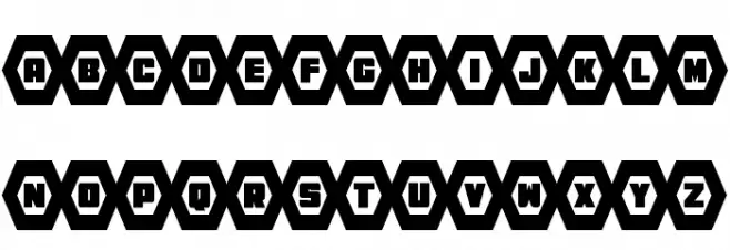 HeXkEy Condensed Caratteri MINUSCOLO