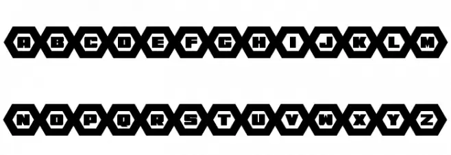 HeXkEy Expanded フォント 小文字