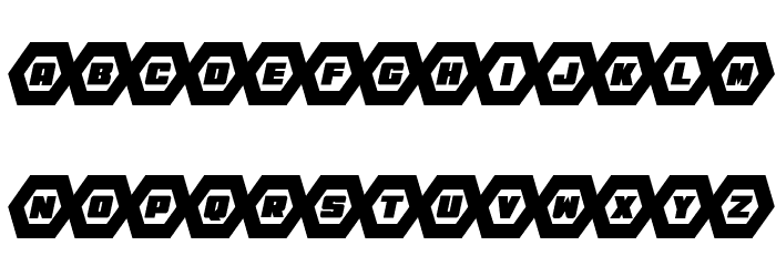 HeXkEy Italic Font LOWERCASE