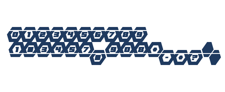 HeXkEy Laser Italic Other Characters