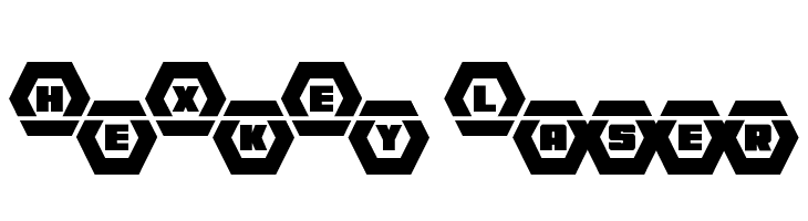 HeXkEy Laser  Free Fonts Download
