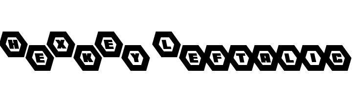 HeXkEy Leftalic  Descarca Fonturi Gratis