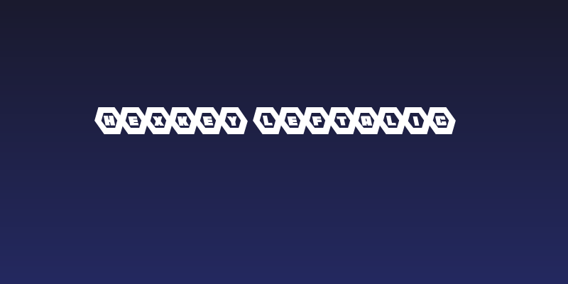 HeXkEy Leftalic Social Header