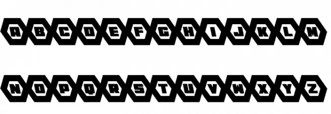 HeXkEy Leftalic Caratteri MINUSCOLO