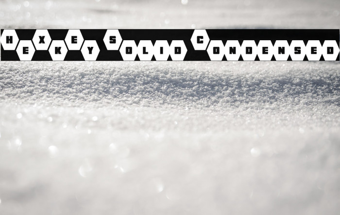 HeXkEy Solid Condensed Example 1