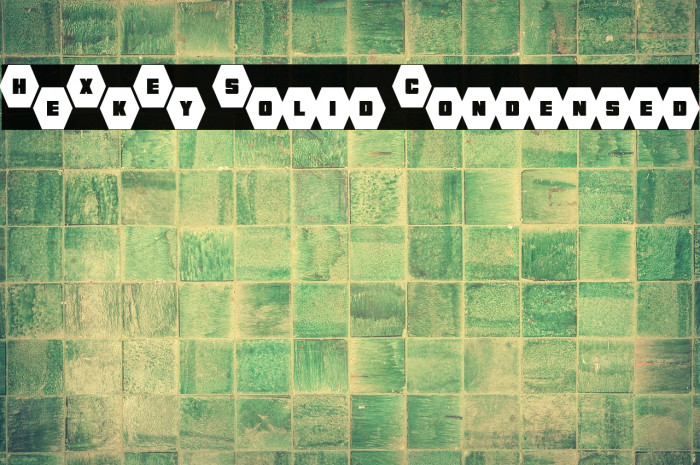 HeXkEy Solid Condensed Example 3