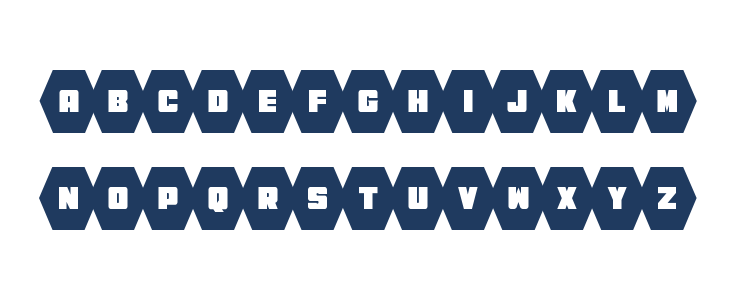 HeXkEy Solid Condensed Lowercase
