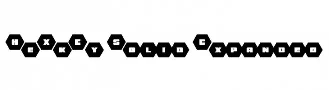 HeXkEy Solid Expanded  नि: शुल्क फ़ॉन्ट्स डाउनलोड