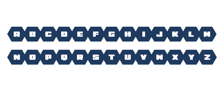 HeXkEy Solid Expanded Lowercase