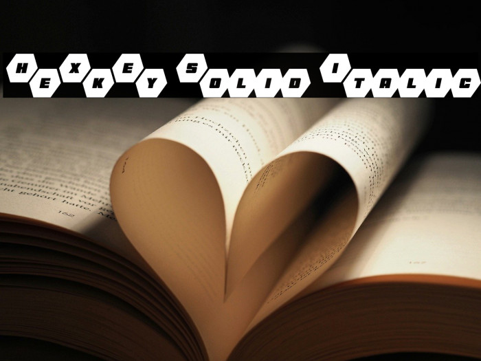 HeXkEy Solid Italic Example 3