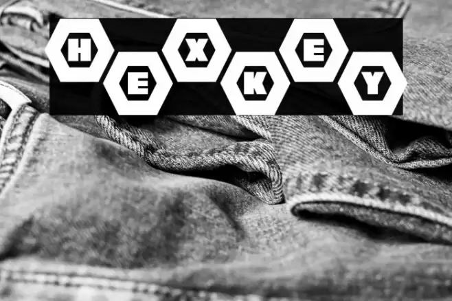 HeXkEy Font examples