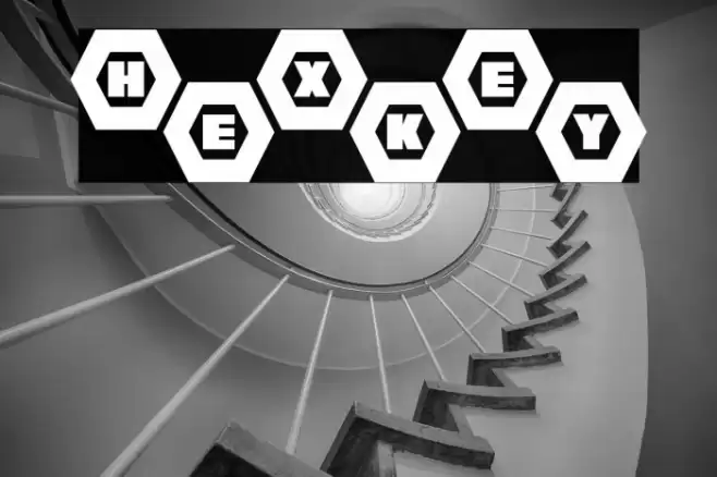 HeXkEy Font examples