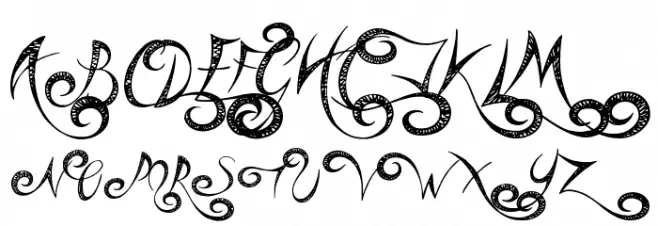 Head Case Font UPPERCASE
