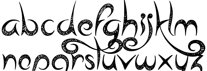 Head Case Font LOWERCASE
