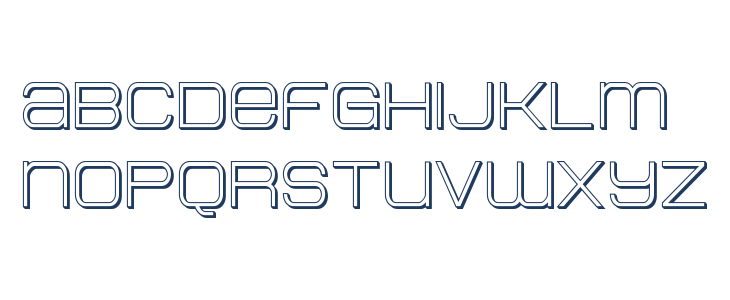 Head Human 3D Lowercase