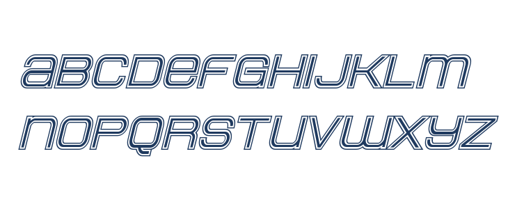 Head Human Academy Italic Lowercase