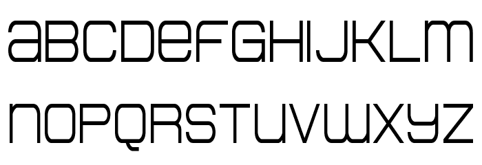 Head Human Bold Condensed Font LOWERCASE