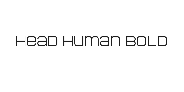 Head Human Bold Logo