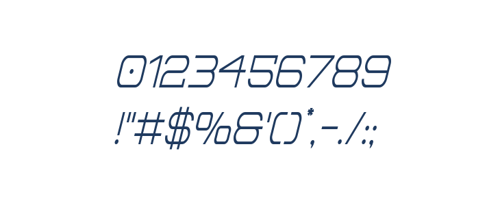 Head Human Condensed Italic Other Characters