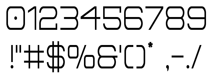 Head Human Condensed Font OTHER CHARS