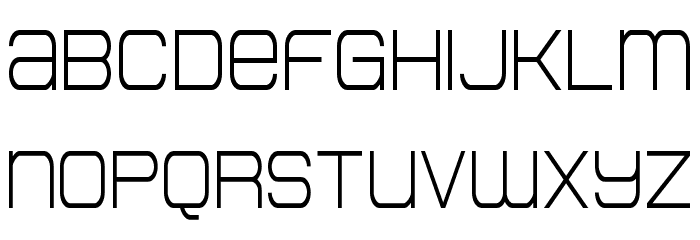 Head Human Condensed Font LOWERCASE