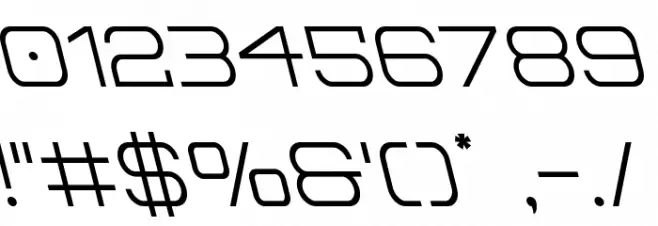 Head Human Leftalic Font OTHER CHARS