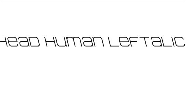 Head Human Leftalic Logo