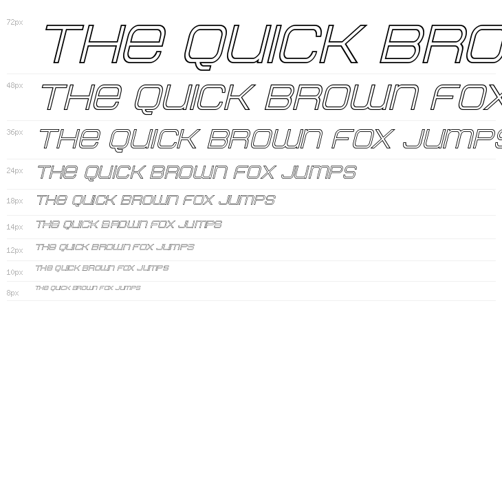 Head Human Outline Italic Waterfall