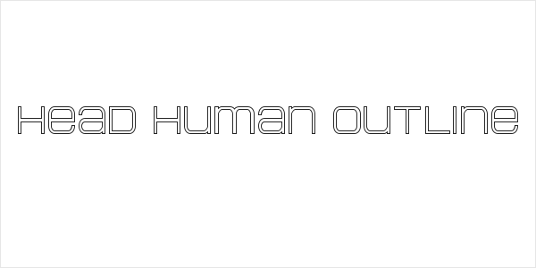 Head Human Outline Logo