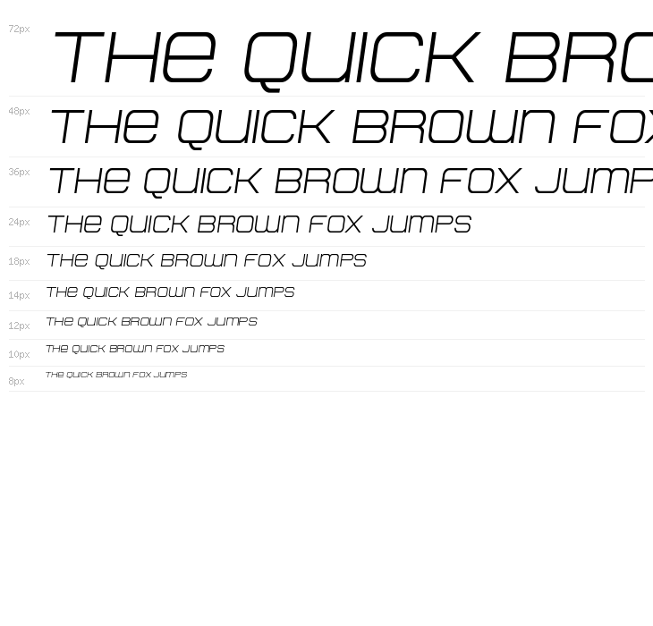 Head Human Semi-Italic Waterfall