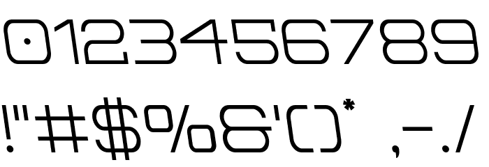 Head Human Semi-Leftalic Font OTHER CHARS