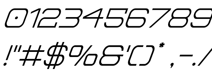 Head Human Super-Italic Font OTHER CHARS