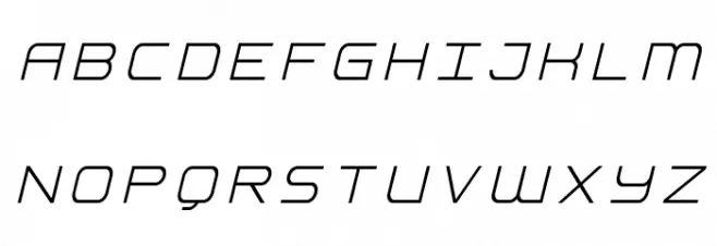 Head Human Title Italic Polices MAJUSCULES