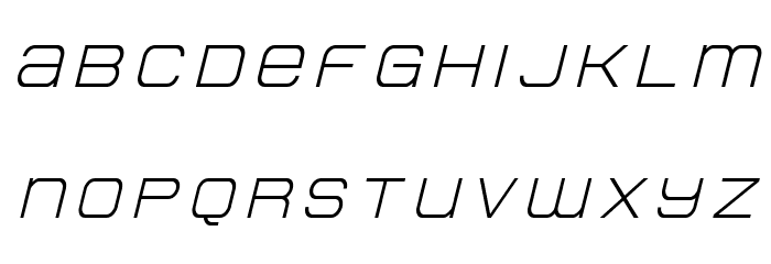Head Human Title Italic Font LOWERCASE