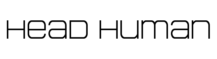 Head Human  免费字体下载