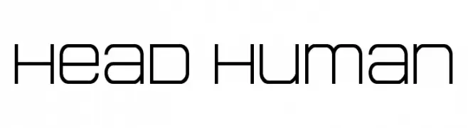 Head Human  Frei Schriftart Herunterladen