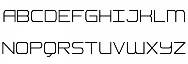 Head Human フォント 大文字
