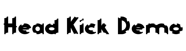 Head Kick Demo  नि: शुल्क फ़ॉन्ट्स डाउनलोड