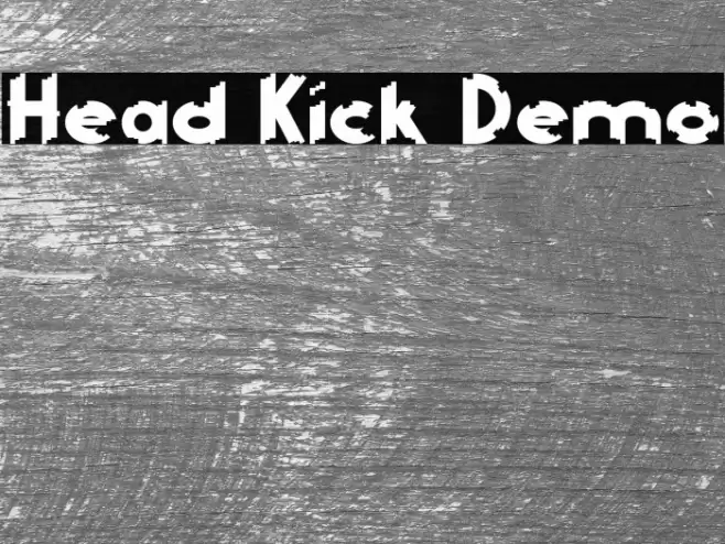 Head Kick Demo خط examples