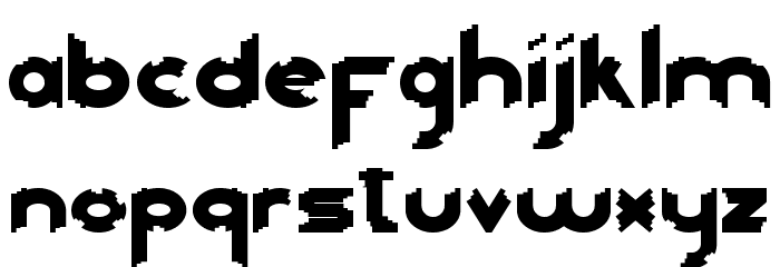 Head Kick Demo Font LOWERCASE